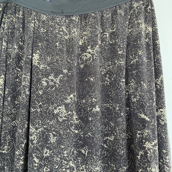 Peruvian connection black floral maxi skirt - Picture 2 of 4